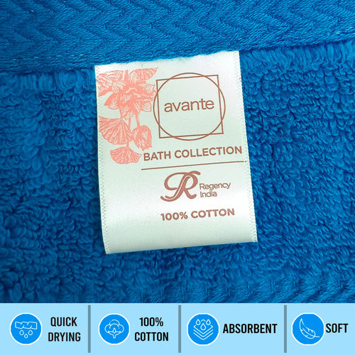 Avante Bath Towel Set-Blue